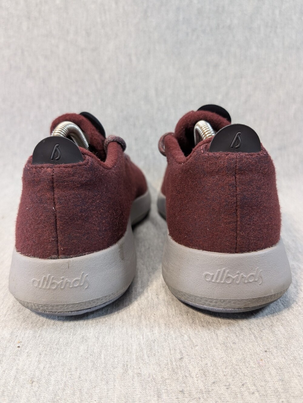 Allbirds Wool Runners Men's 9 Maroon Comfort Sneaker WRM M9 - Picture 6 of 10